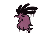 Запечатанный граффити | Задира (Нежный розовый)