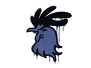 Sealed Graffiti | Cocky (SWAT Blue)
