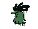 Sealed Graffiti | Cocky (Jungle Green)