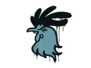Sealed Graffiti | Cocky (Wire Blue)