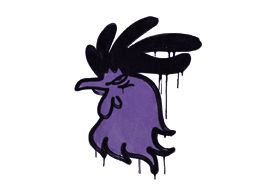 Sealed Graffiti | Cocky (Monster Purple)