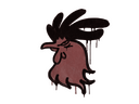 Sealed Graffiti | Cocky (Brick Red)