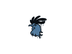 Sealed Graffiti | Cocky (Monarch Blue)