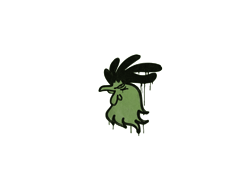 Graffiti | Cocky (Battle Green)