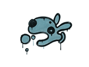 Sealed Graffiti | Popdog (Wire Blue)