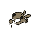Sealed Graffiti | Popdog (Dust Brown)