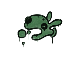 Primary image of skin Sealed Graffiti | Popdog (Jungle Green)