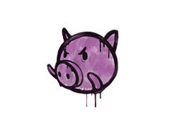 Sealed Graffiti | Piggles (Bazooka Pink)