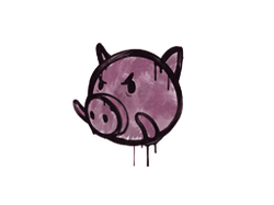 Sealed Graffiti | Piggles (Princess Pink)