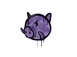 Sealed Graffiti | Piggles (Monster Purple)