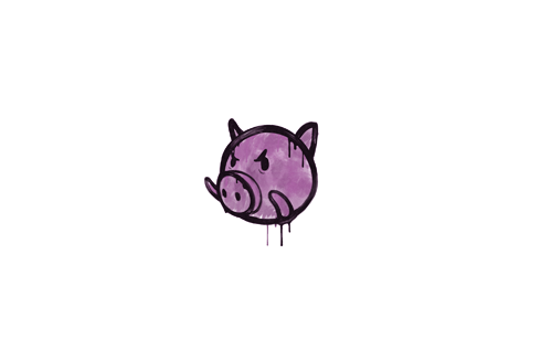 Buy Graffiti | Piggles (Bazooka Pink)