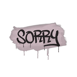 Sealed Graffiti | Sorry (War Pig Pink)