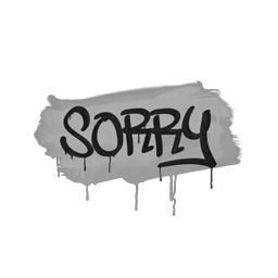 Sealed Graffiti | Sorry (Shark White)
