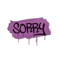 Sealed Graffiti | Sorry (Bazooka Pink)