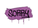 Sealed Graffiti | Sorry (Bazooka Pink)