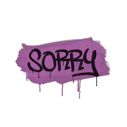 Sealed Graffiti | Sorry (Bazooka Pink)