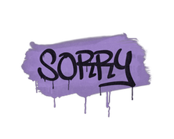 Sealed Graffiti | Sorry (Violent Violet)