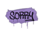 Sealed Graffiti | Sorry (Violent Violet)