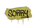 Sealed Graffiti | Sorry (Tracer Yellow)