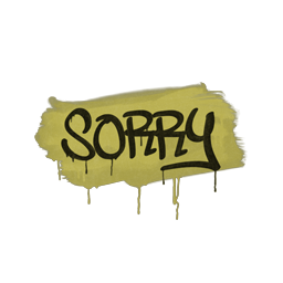 Sealed Graffiti | Sorry (Tracer Yellow)