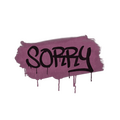 Sealed Graffiti | Sorry (Princess Pink)