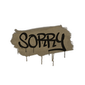 Sealed Graffiti | Sorry (Dust Brown)