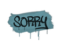Sealed Graffiti | Sorry (Wire Blue)