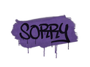Sealed Graffiti | Sorry (Monster Purple)