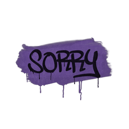 Sealed Graffiti | Sorry (Monster Purple)