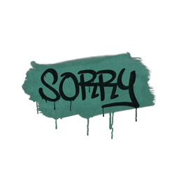 Sealed Graffiti | Sorry (Frog Green)