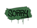 Sealed Graffiti | Sorry (Jungle Green)