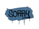 Sealed Graffiti | Sorry (Monarch Blue)