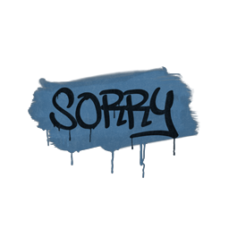 Sealed Graffiti | Sorry (Monarch Blue)