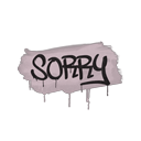 Sealed Graffiti | Sorry (War Pig Pink)