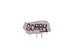 Sealed Graffiti | Sorry (War Pig Pink)