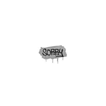 Sealed Graffiti | Sorry (Shark White)