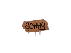Graffiti | Sorry (Tiger Orange)