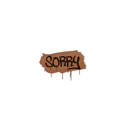 Sealed Graffiti | Sorry (Tiger Orange)