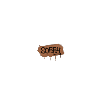 Sealed Graffiti | Sorry (Tiger Orange)