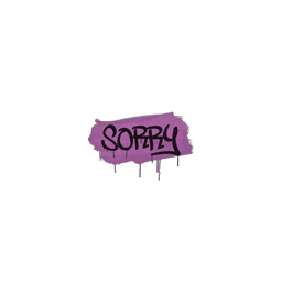 free csgo skin Sealed Graffiti | Sorry (Bazooka Pink)