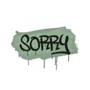 Sealed Graffiti | Sorry (Cash Green)