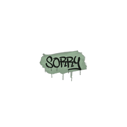 Sealed Graffiti | Sorry (Cash Green)