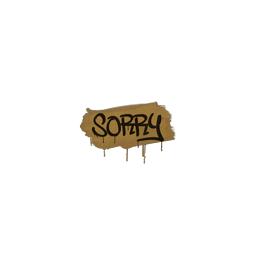 free cs2 skins Sealed Graffiti | Sorry (Desert Amber)