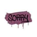 Sealed Graffiti | Sorry (Princess Pink)
