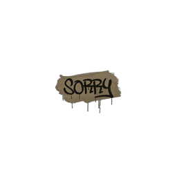 free cs2 skins Sealed Graffiti | Sorry (Dust Brown)