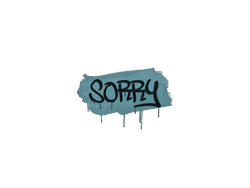 Graffiti | Sorry (Wire Blue)