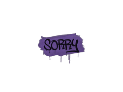 Sealed Graffiti | Sorry (Monster Purple)