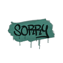 Sealed Graffiti | Sorry (Frog Green)
