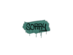 Sealed Graffiti | Sorry (Frog Green)