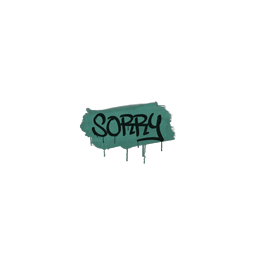 Sealed Graffiti | Sorry (Frog Green)